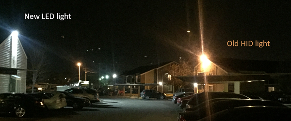 parking lot LED lighting