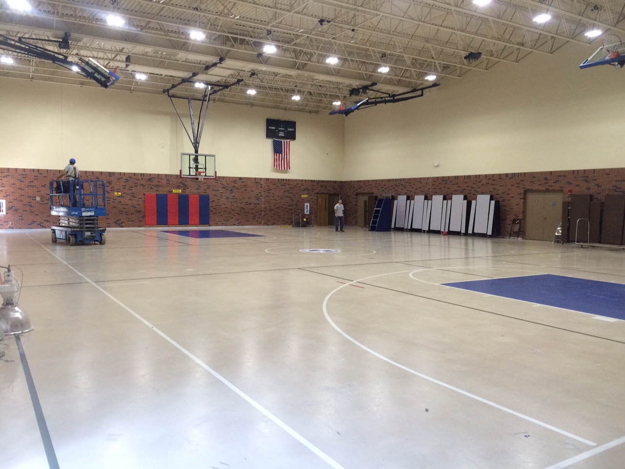Classical School of Wichita partners with Wichita electrician for upgraded school gymnasium lighting